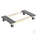 VEVOR Furniture Dolly Moving Dolly Caster 1000 lb Capacity 4 Rolling Wheels Wood