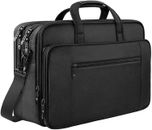 Borsa per laptop 17 pollici, grande valigetta aziendale per uomo donna impermeabile borsa per laptop