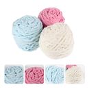  3 Pcs Ball Yarn Chunky Jumbo Hand Knitting Wool Woolen Thread