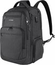 Travel Laptop Backpack 15.6-17.3 Inch Large Water-Repellent USB Charging Port AU