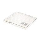 Vaessen Creative 2137-033 Easy Stamp Platform Tool for Accurate Craft Stamping, White/Transparent, 23.5 x 20.5 x 1.8 cm