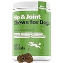Deley Naturals Hip and Joint Support Supplement for Dogs - Advanced Arthritis Pain Relief - Chondroitin, MSM, Organic Turmeric, & Glucosamine for Dogs - Made in USA - 120 Grain Free Soft Chews