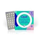 Opill Daily Oral Contraceptive, Birth Control Pill, Full Prescription Strength, No Prescription Needed, 28 Count
