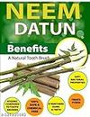 KD_Neem Datun Tooth Brush/Fresh Neem Datun Sticks || Natural Herbal Toothbrush Sticks - (7-inch) Set of 10