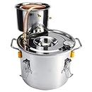 Copper Tube Still Kits, Home Brewing Kit Stainless Steel,8l/2gal