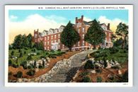 Maryville TN-Tennessee, Carnegie Hall, Dorm Maryville College Vintage Postcard