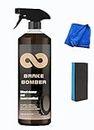 Stealth Garage Brake Bomber: 300ML Non-Acid Wheel Cleaner, Perfect for Cleaning Wheels and Tires, Rim Cleaner & Brake Dust Remover, Safe on Alloy, Chrome, and Painted Wheels- (1Pcs)