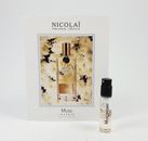 NICOLAI MUSC INTENSE 1,5ml EDP Eau de Parfum Spray  Probe Luxus Reise