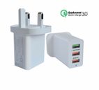 30W Qick Charge 3-Port Mains USB Charger Plug Power Adapters for iPhone XS XR 8