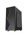 SellZone Core i5-650 (4 GB RAM/On Board Graphics/500 GB Hard Disk/Windows 10) Full Tower Desktop Computer PC (with RGB Gaming Cabinate, WiFi, Keyboard, Mouse)