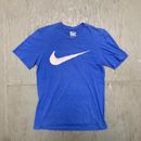Nike Shirts | Nike Shirt Gym Sports Outdoor Workout Fitness Cros | Color: Blue/White | Size: L