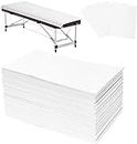BEWAVE 50 Pcs Disposable Bed Sheets Massage Table Sheet Waterproof Bed Cover Non-woven Fabric for Spa Beauty Salon Hotels 80x180CM, White