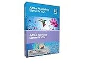 Adobe Photoshop Elements 2024 & Adobe Premiere Elements 2024|Upgrade | 1 Device | PC/Mac | Box Including Activation Code