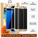 S7 Edge Full Coverage Tempered Glass Screen Protector Samsung Galaxy S7 Edge