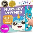 Nursery Rhymes & Learning Toys for Toddlers 1-3, 1 Year Old Toys, Nursery Rhyme Books, Montessori Gifts, Interactive Sound Books, Talking Song Books & Musical Books for Boys & Girls, Educational Toys