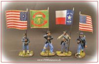 70mm / 1:24 Fahnen American Civil War Elastolin Figuren *Update 07.10.22*