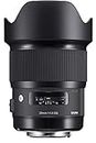 Sigma 20mm F1.4 DG HSM Art Lens for Canon DSLR Cameras (Black)