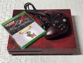 Consola Microsoft Xbox One S Gears of War 4 Edición Limitada 2 TB Rojo Carmesí