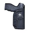 Taurus 24 7 Holster IWB Kydex Holster for Taurus 24/7 9mm .40 Pistol Case - Inside Waistband Concealed Holster Taurus 24/7 9mm 40 IWB Kydex Gun Accessories (Black, Right Hand Draw)