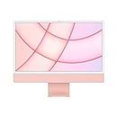 Apple 2021 iMac (24-inch, Apple M1 chip with 8‑core CPU and 8‑core GPU, 8GB RAM, 512GB) - Pink - French