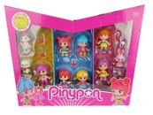 Famosa 700015916 Pack 10 figuras Pinypon 8 muñecos, 2 Mascotas y accesorios