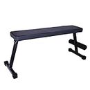BULLAR, gym bench, bench for home gym, perfect gym bench for home workout, idol for bench press, and squat rack (Foldable Bench (Grey))