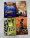 Scholastic Books (4). Distress Signal, Wild Survival, Future Hero, Charlie&Frog
