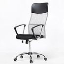 Office Gaming Chair Mesh Computer Chair Back Support For Desk Chair Lumbar Support Adjustable Height 360° Swivel For Home Office,vanityStudy,Working,Executive,living,bedroom,hotel ( Color : White )