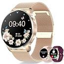 Smart Watch for Women(Make/Answer Calls) Waterproof Smartwatch AI Voice Control Activity Fitness Tracker with Heart Rate Sleep Tracker Pedometer Digital Watch for Android iOS Phones