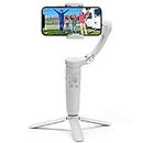 ZONEY Gimbal Stabilizer for Smartphone, 3 Axis Foldable Pocket Handheld Gimbals, Anti-Shake Face Tracking Bluetooth Control Selfie Stick Compatible with iPhone Android Tiktok YouTube Vlog Video