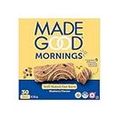 MadeGood Mornings Soft Baked Breakfast Bars, Blueberry, 30g (30 Count) Gluten Free Snacks