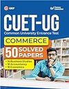 Career Launcher NTA CUET-UG 2023-24 : Commerce - 50 Solved Papers - (18 Accountancy /14 Business Studies /18 Economics)