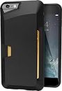 Silk iPhone 6 Plus/6s Plus Wallet Case - VAULT Protective Credit Card Grip Cover -Wallet Slayer Vol.1 - Black Onyx