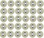 Steko (30 Pieces) 12 Watt Super Bright DOB MCPCB Direct On Board Led Lights Raw Material Electronic Kit For Led Bulb | 24 SMD LED On Board | Cool White