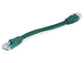 Monoprice Cat5e Ethernet Patch Cable - Network Internet Cord - RJ45, Stranded, 350Mhz, UTP, Pure Bare Copper Wire, 24AWG, , Green