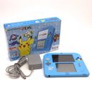 Nintendo 2DS Pokemon Center Edición Especial Azul Claro Pikachu con Caja Japón