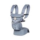 Ergobaby Omni 360 All-Position Baby Carrier for Newborn to Toddler with Lumbar Support & Cool Air Mesh (7-45 Lb), Oxford Blue
