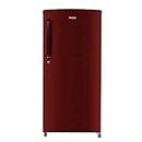 Haier Refrigerator DC 185 L Red Mono Single Door 2 Star BEE Rating HRD-2052BBR-P