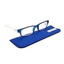 ESPERTO READERS Necky Reading Glasses - Blue Cut Lens With Antireflection & Ultra Light Weight For Men & Women +1.00 to +3.00 Power - Blue (+2.50)