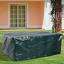 RICHIE Housse imperméable pour meubles de jardin - Rectangulaire - 170 x 95 x 70 cm - Coupe-vent et anti-UV - Vert