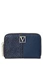 Victoria's Secret Small Wallets For Women, Midnight Blue, One Size, Credit Card Holder