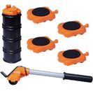 Heavy Duty Furniture Lifter 4 Appliance Roller Sliders with 660 lbs Load Cap.