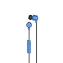 Skullcandy Jib in-Ear Wired Earbuds, Microphone, Works with Bluetooth Devices and Computers -Cobalt Blue