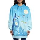 Unisex Loungefly Blue Peter Pan You Can Fly Pullover Hoodie