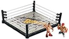 WWE Mattel X5370 Wwe Rumblers Ring With John Cena And The Miz Figures, Multi