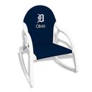 Navy Detroit Tigers Children's Personalized Rocking Chair