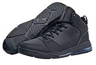 Shoes for Crews Tigon, Men's Slip Resistant Food Service Work Sneakers, Black, Size 8