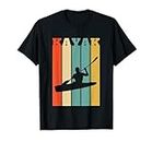 Ocean Kayak Retro Style Stripes Camiseta