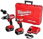 Milwaukee 2899-22 M18 Fuel 2-Tool Combo Kit (Surge Hydraulic Driver + Hammer Drill)