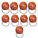 BHUMI Fireball Fire Extinguisher Ball Standard Size - (152 mm Diameter) | (with Steel Stand) | Fire Safety Ball for Office, School, Warehouse, Home | fire Ball Pack of 9 pcs